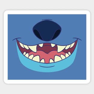 Stitch Mouth Sticker